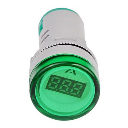 22mm LED Pilot Light with Digital Ammeter