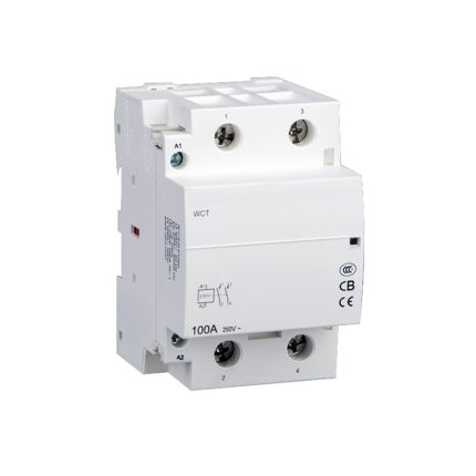 iCT 16A-100A 1P-4P DIN Rail Modular Contactor 24V/220V