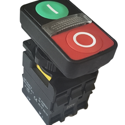 22mm Illuminated Twin Head Push Button Switch