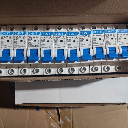 CHINT NXB-63 1-Pole DIN Rail C-Curve Miniature Circuit Breaker