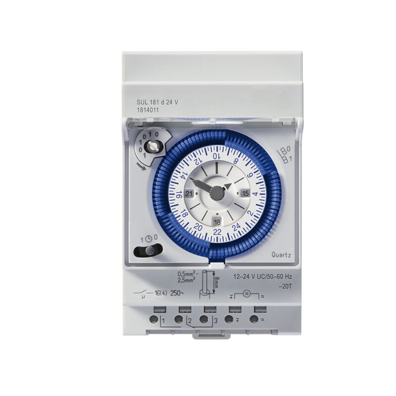 Program Number Switch SUL181d SYN161d 24-Hour Analogue Daily Program Time Switch - Sntelec