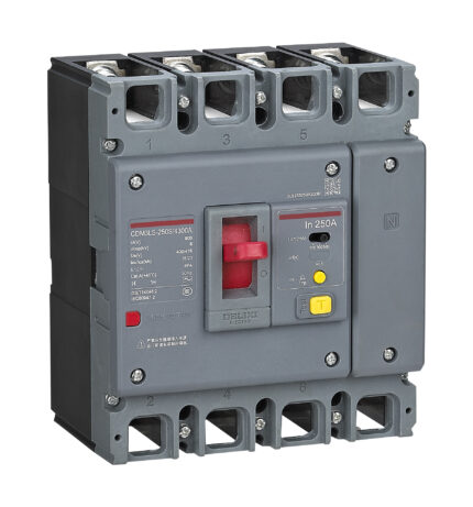 DELIXI CDM3LS MCCB Residual Current Circuit Breaker