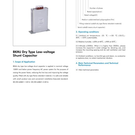 CHINT BKMJ Self-healing Capacitor