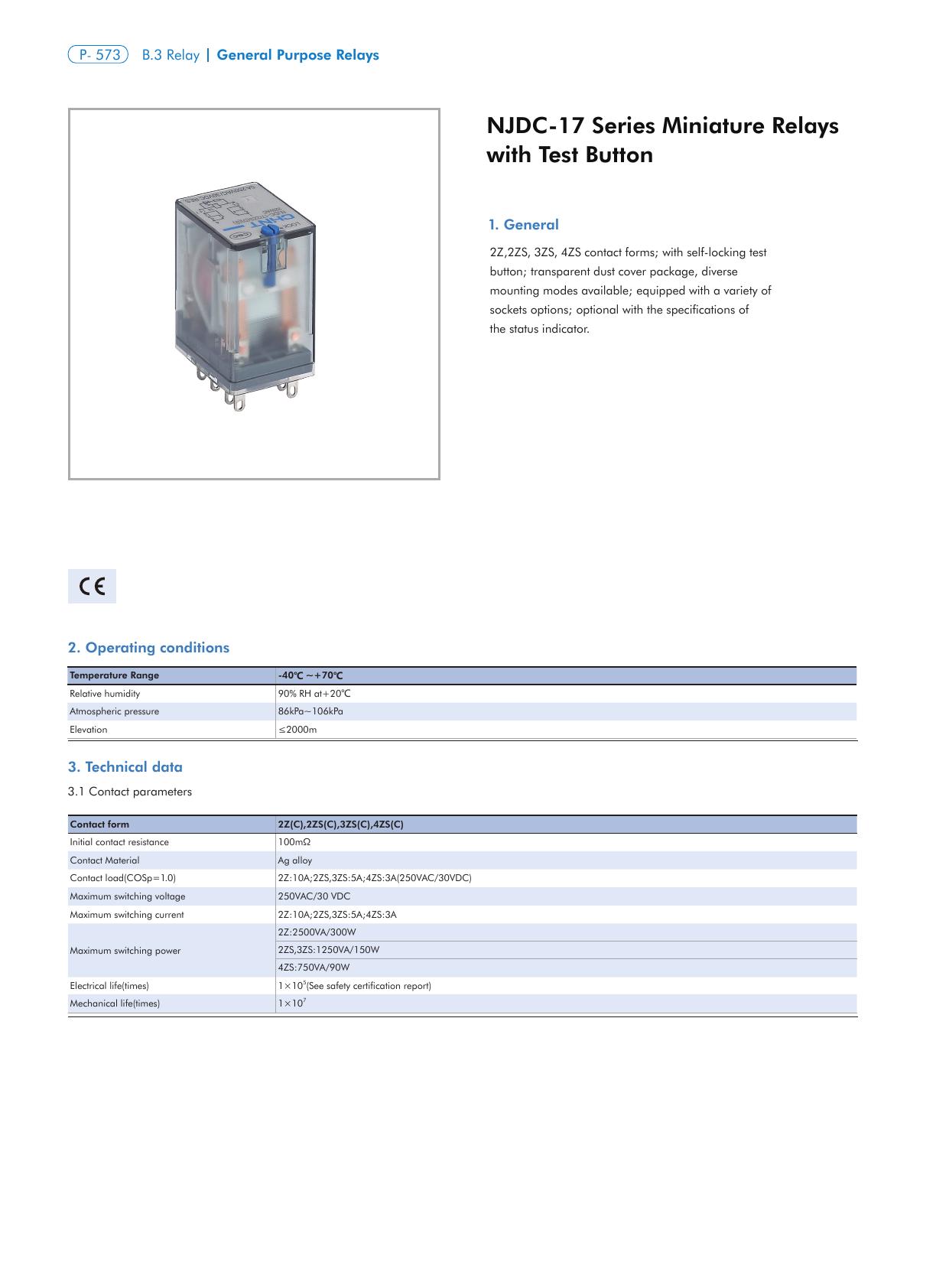 NJDC-17 Catalog Page 1