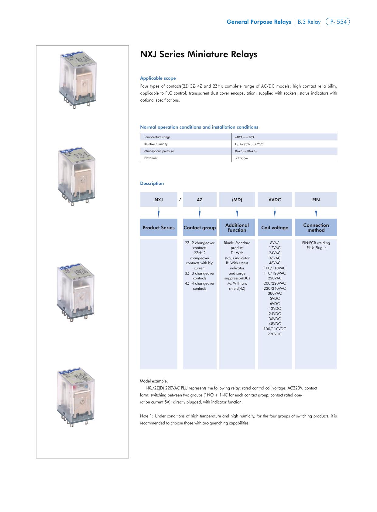 NXJ Catalog Page 1