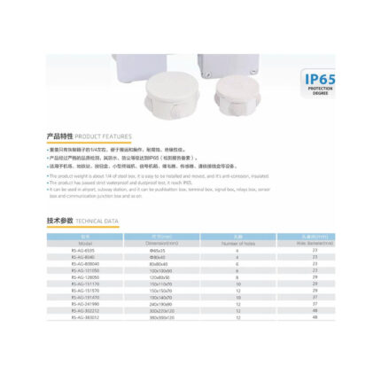 DS-PG-6P Junction Box