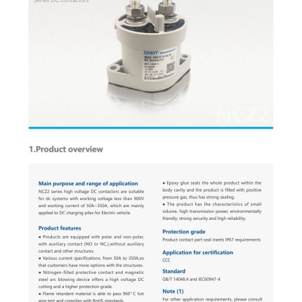 CHINT NCZ2 High Current DC Contactor Relay