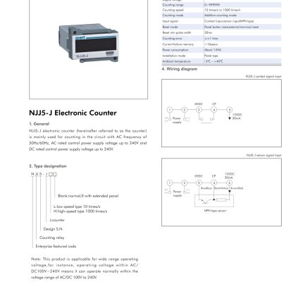 CHINT NJJ5-J Digital Electronic Counter Relay