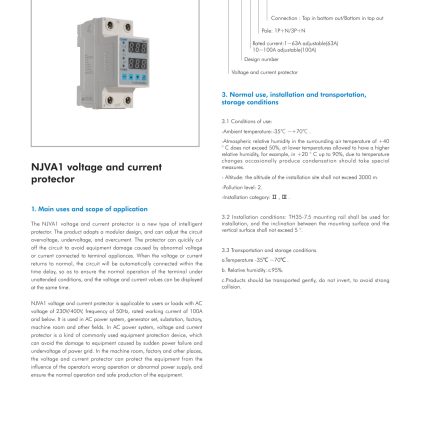 CHINT NJVA1 Over/Under Voltage and Current Protector