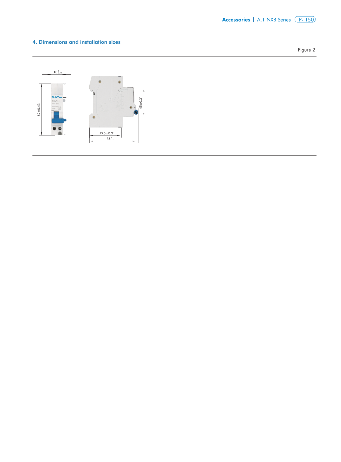 OUVT-X1 catalog page 2