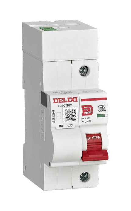 DELIXI CDBA IOT Miniature Circuit Breaker 1P-4P 1A-63A
