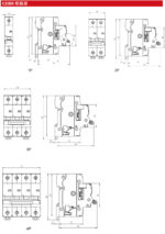 DELIXI CDB9N CDB9H 1P-4P MCB Miniature Circuit Breaker 1A-63A B-C-D Curve
