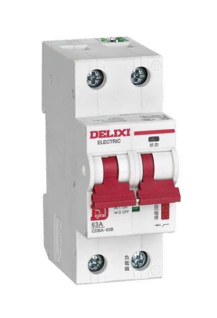 DELIXI CDBA(Z)-63B IOT Circuit Breaker 1P-4P 1A-63A