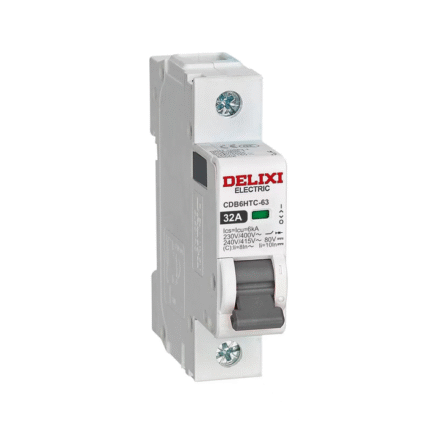 DELIXI CDB6HTC-63 Miniature Circuit Breaker 1P-4P 1A-63A