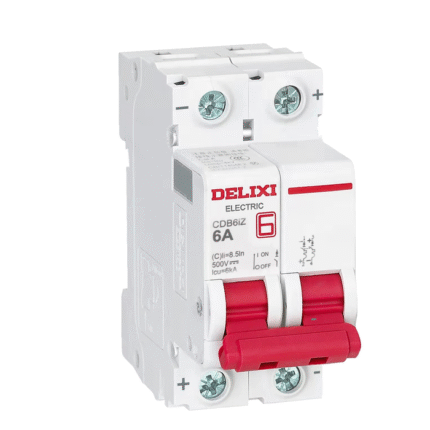 DELIXI CDB6iZ DC Miniature Circuit Breaker 1P-4P