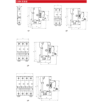 DELIXI CDB9N CDB9H 1P-4P MCB Miniature Circuit Breaker 1A-63A B-C-D Curve