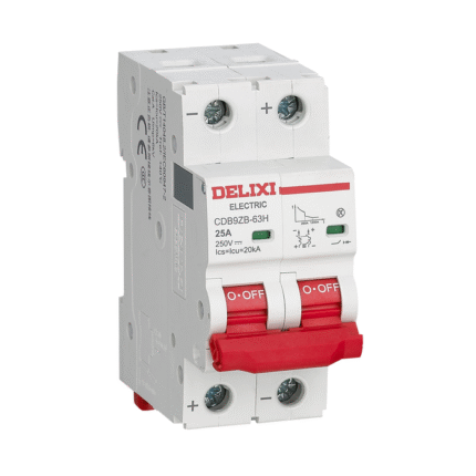 DELIXI CDB9ZB DC Miniature Circuit Breaker 1P-4P