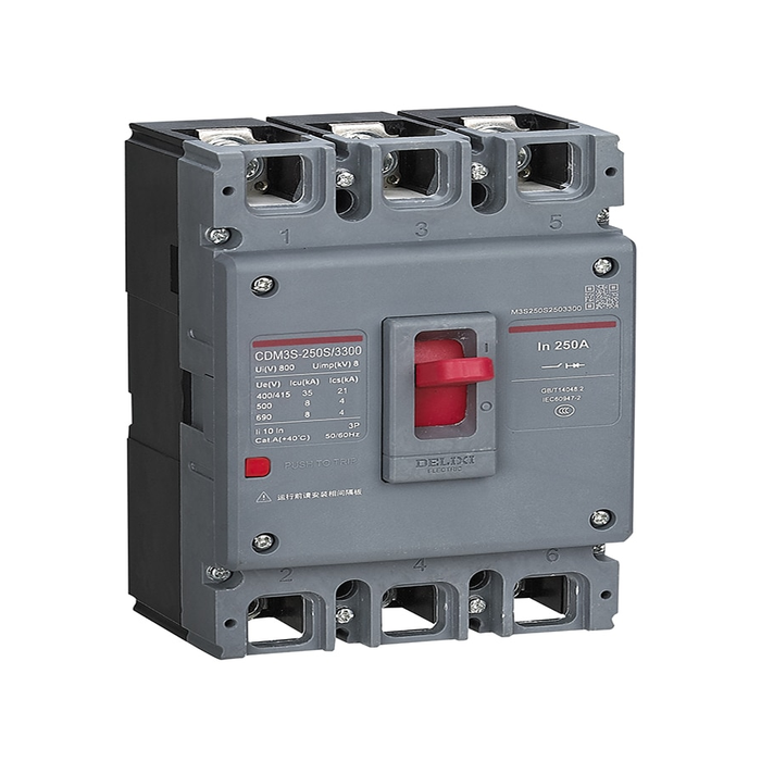 DELIXI CDM3S Molded Case Circuit Breaker MCCB DELIXI CDM3S Molded Case Circuit Breaker MCCB