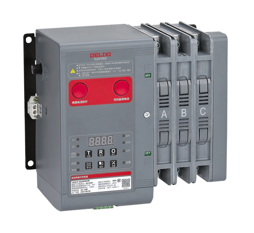 DELIXI CDQ1F Series Automatic Transfer Switching Device - Low Voltage ...