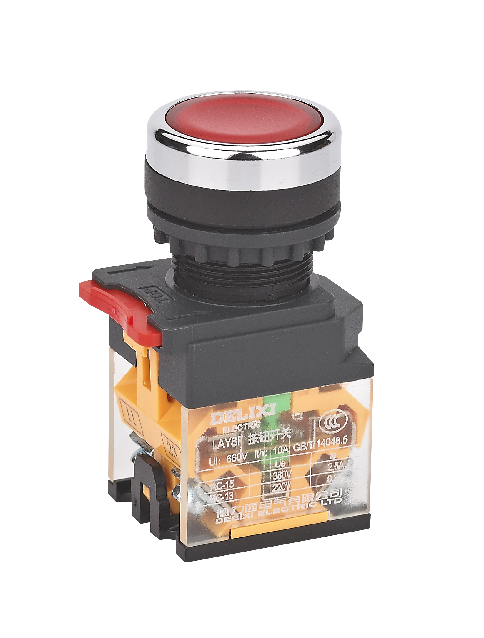 DELIXI LAY8F High-Protection Quick-Installation Push Button