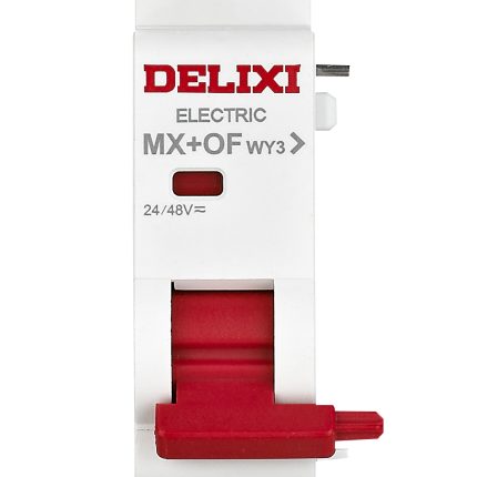 DELIXI MX+OF WY3 Passive Shunt Realease + Auxiliary Contact