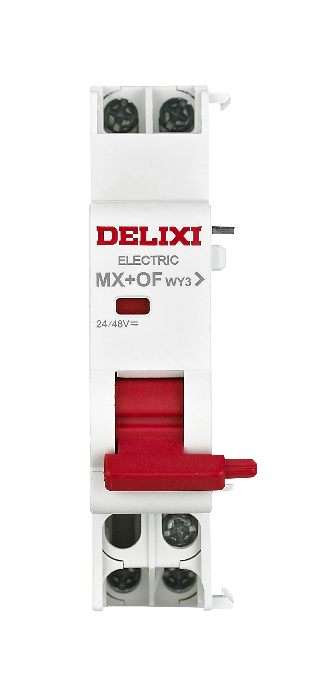 DELIXI MX+OF WY3 Passive Shunt Realease + Auxiliary Contact DELIXI MX+OF WY3 Passive Shunt Realease + Auxiliary Contact