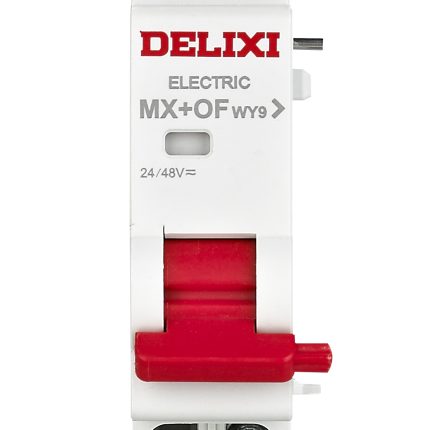 DELIXI MX+OFWY9 Passive Shunt Realease + Auxiliary Contact