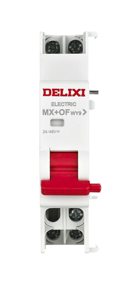 DELIXI MX+OFWY9 Passive Shunt Realease + Auxiliary Contact