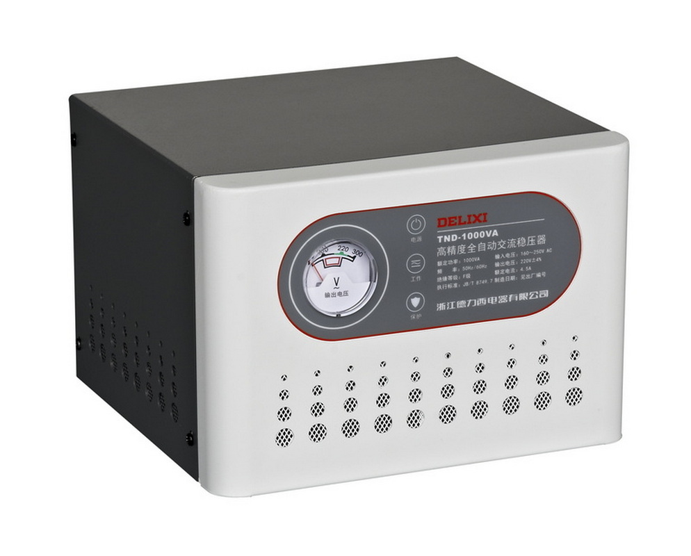 DELIXI TND Series Single-Phase High-Precision Automatic AC Voltage Regulator