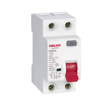 DELIXI DZ47L 2P/4P RCCB RCD 10A-100A Residual Current Breaker