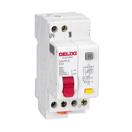 DELIXI DZ47PLE 1P+N RCCB RCBO 6A-40A Residual Current Breaker