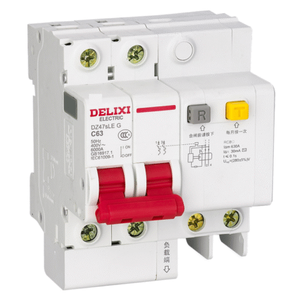 DELIXI DZ47sLE Residual Current Circuit Breaker C16-C63