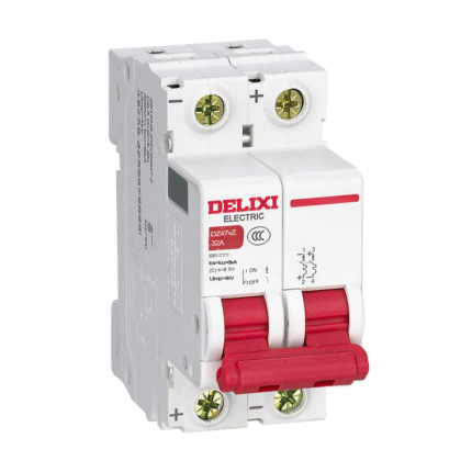 DELIXI DZ47vZ DC Miniature Circuit Breaker 1P-4P