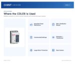 Delixi CDLE6 CDLE6Y AC400V 250A 400A 630A 800A 50Hz 60Hz RCCB MCB Residual Current Operated Circuit Breaker