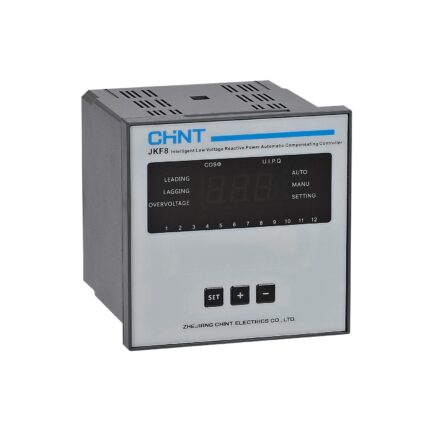 Chint JKF8 Auto-Polarity PF Controller 380V 6/12 Loops CHNT Intelligent Low-Voltage Reactive Power Compensation Controller