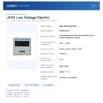 Chint JKF8 Auto-Polarity PF Controller 380V 6/12 Loops CHNT Intelligent Low-Voltage Reactive Power Compensation Controller