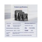 Chint NCTK-24 NCTK-36 NCTK-50 Open Type Split Core Current Transformer for DDSU666 and DTSU666 Energy Meter