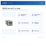 Chint NJJ7 0.75A DC100V/240V/DC24V 50Hz Industrial Control Relay Protection Relay CHNT Counting relay