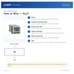 Chint NJJ7 0.75A DC100V/240V/DC24V 50Hz Industrial Control Relay Protection Relay CHNT Counting relay