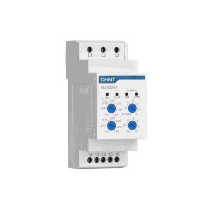Chint NJYB2 0.47A 380V/400V/415V 50Hz Industrial Control Relay Protection Relay CHNT Voltage Protection Relay