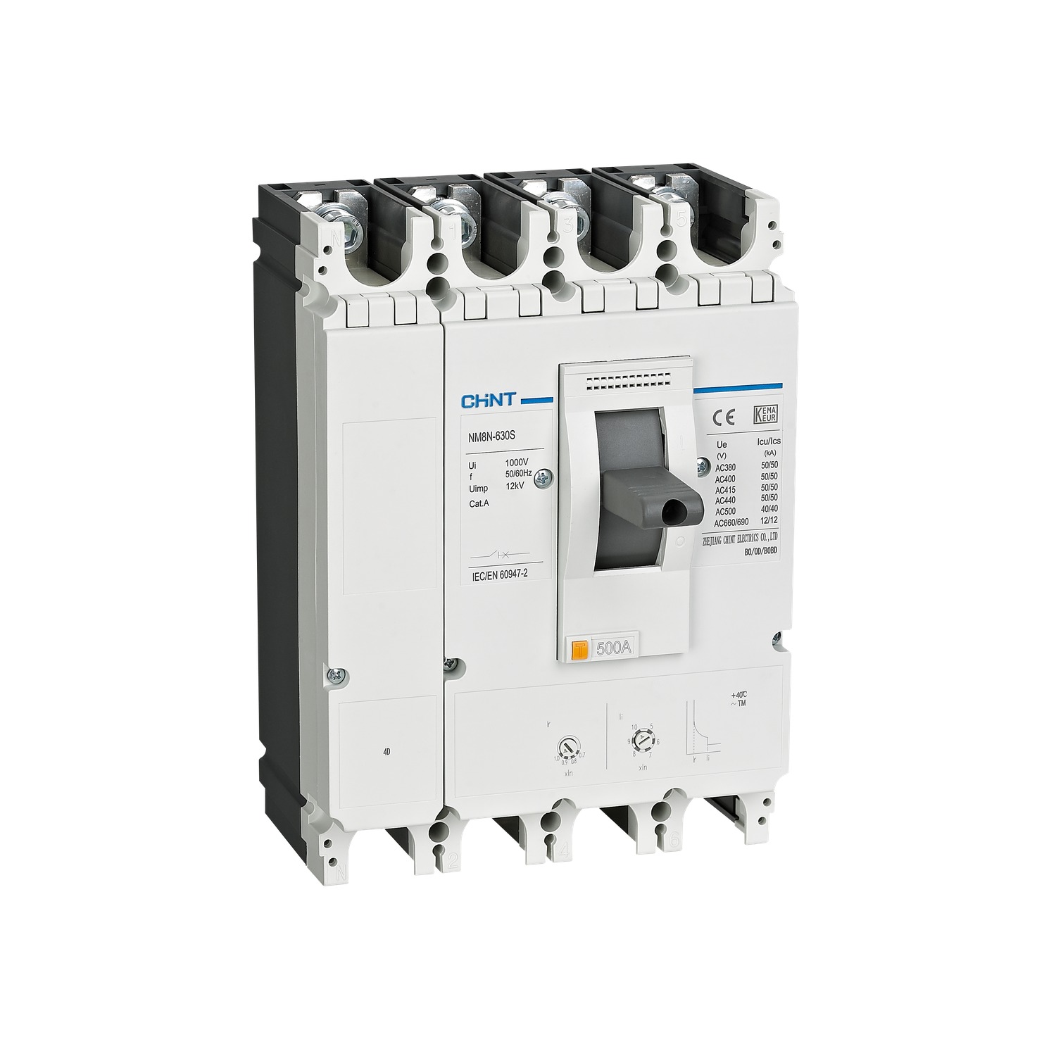 Chint NM8N 16A to 1600A 1P 2P 3P 4P 690V AC MCCB CHNT Industrial Power Distribution Moulded Case Circuit Breaker Chint NM8N 16A to 1600A 1P 2P 3P 4P 690V AC MCCB CHNT Industrial Power Distribution Moulded Case Circuit Breaker