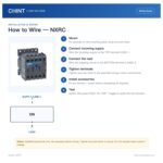 Chint NXRC 4-Pole 10A 380V Industrial Control Relay Auxiliary Contactor Isolation Control CHNT Contactor Relay