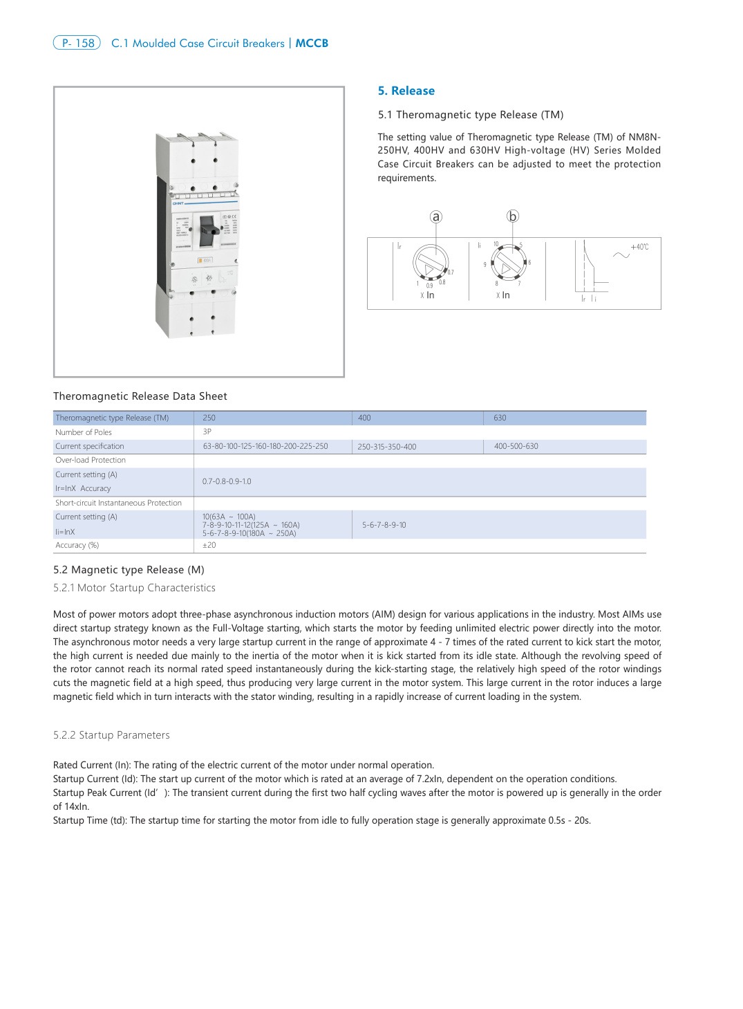CHINT NM8N-HV technical catalog page 3