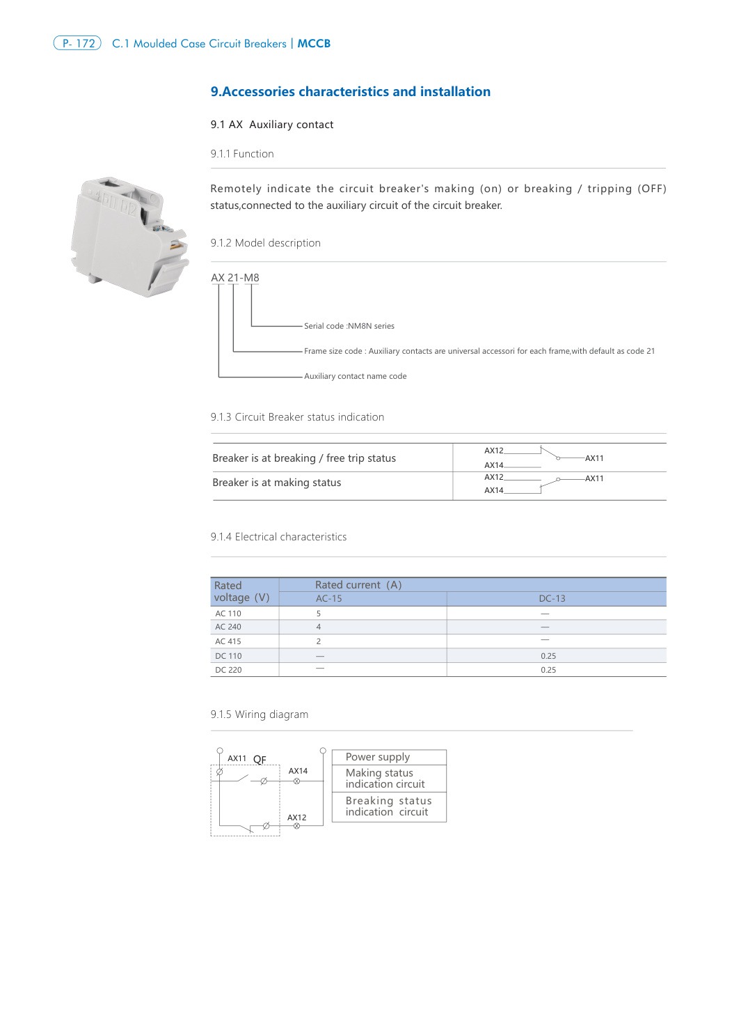 CHINT NM8N-HV technical catalog page 5