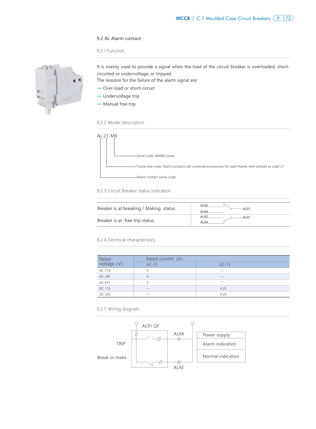 CHINT NM8N-HV technical catalog page 6
