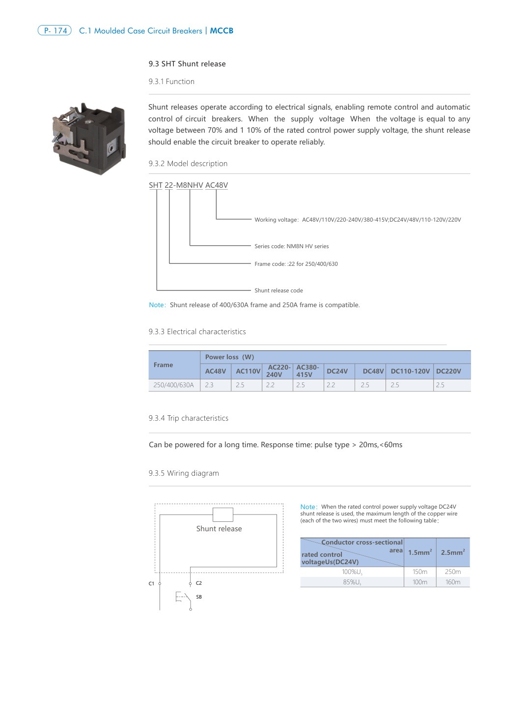 CHINT NM8N-HV technical catalog page 7