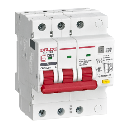 DELIXI CDB6LESi Miniature Earth Residual Current Circuit Breaker