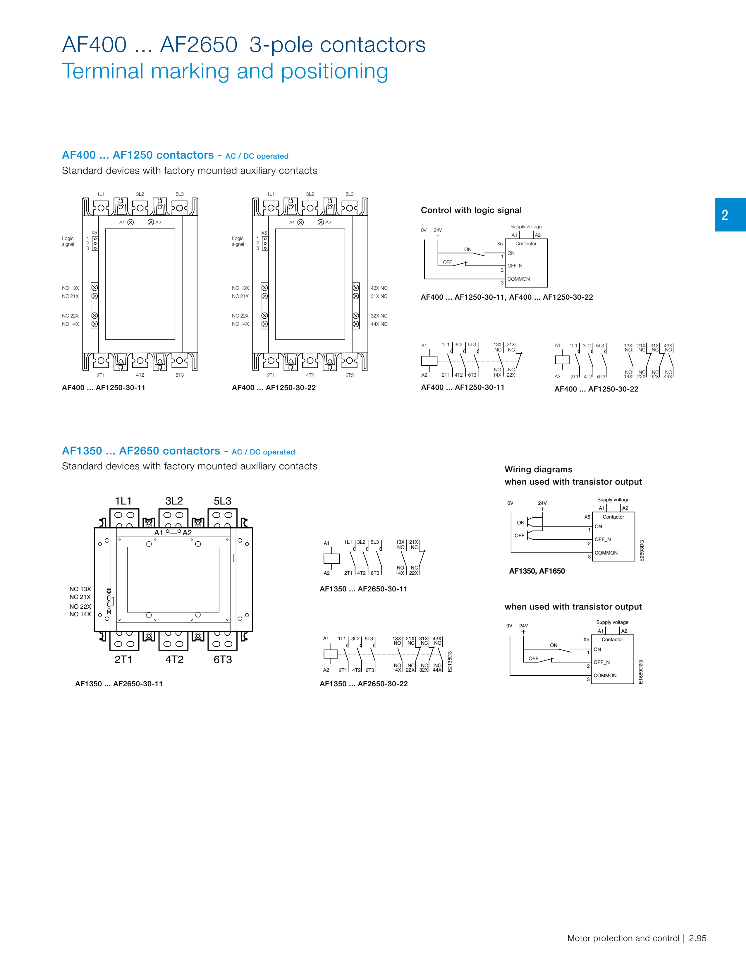 ABB AF-3P manufacturer technical page 109
