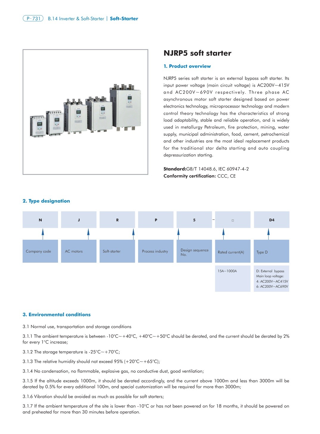 NJRP5-D technical catalog page 1