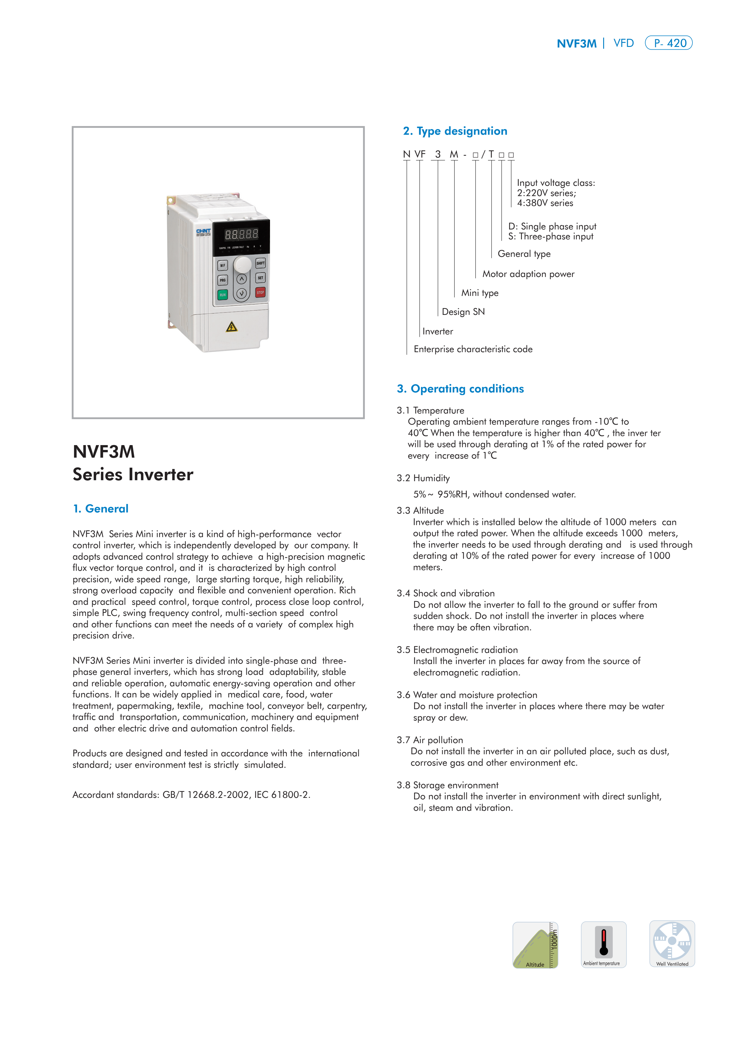 CHINT NVF3M manufacturer technical page 1